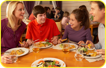Family Eating Dinner Family Eating Dinner